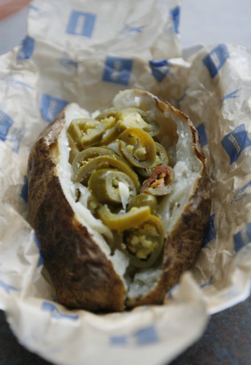 EAT THIS: Our nutritionists called a baked potato "one of the healthiest choices at the...