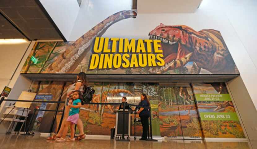 La exhibición Ultimate Dinosaurs, o Dinosaurios Extremos permanecerá abierta hasta el 6 de...