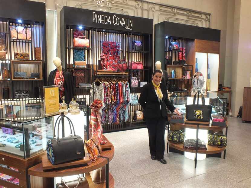Pineda Covalin is one of the many Latin-influenced stores that await customers at El Palacio...