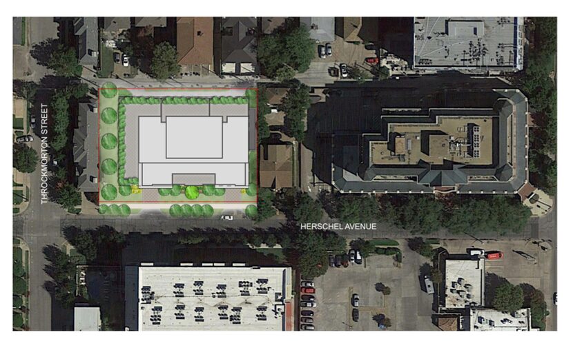 CA Senior Living hopes to build a 13-story senior housing project on Herschel Avenue.