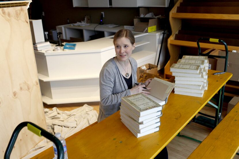 Ann Patchett in her bookstore, Parnassus Books, in Nashville, Tenn. (2011 File Photo/The New...