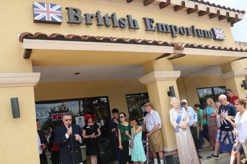 The British Emporium in Grapevine Texas hosted a 90th birthday celebration for HRH Queen...