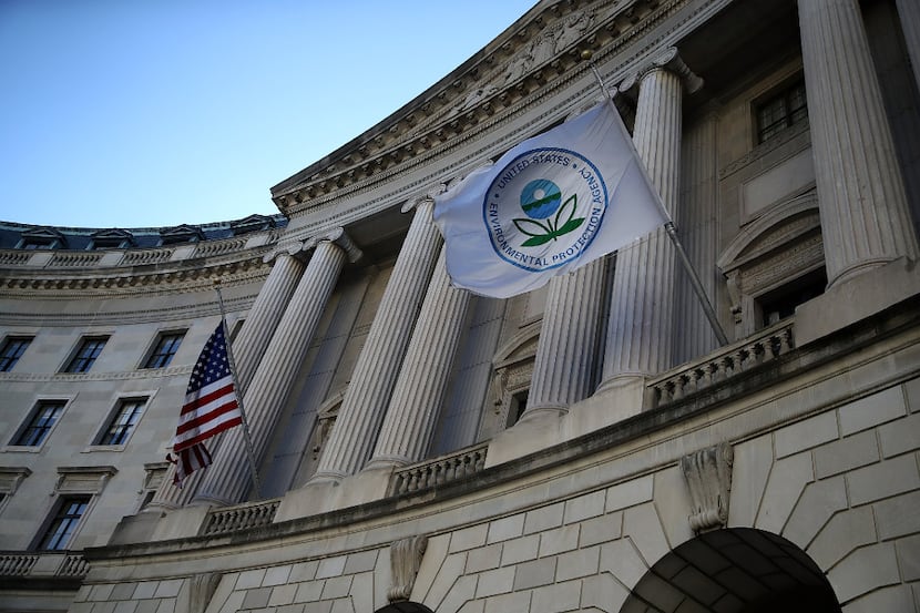 WASHINGTON, DC - MARCH 16:  A view of the U.S. Environmental Protection Agency (EPA)...