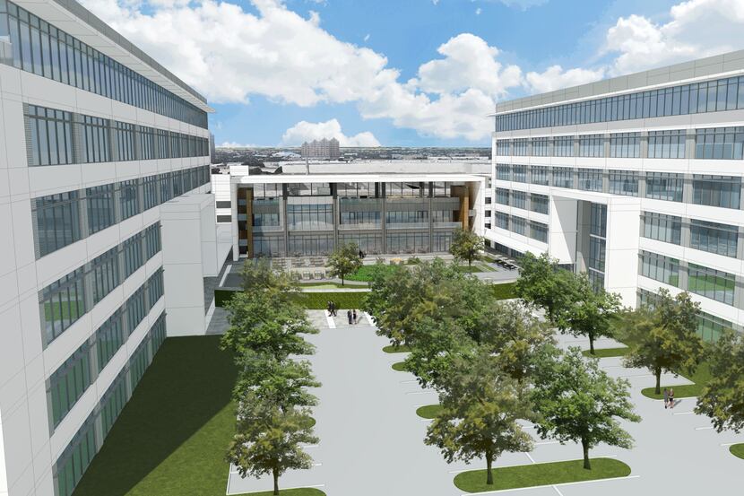 Cawley Partners plans two office buildings in its next project on the Dallas North Tollway...