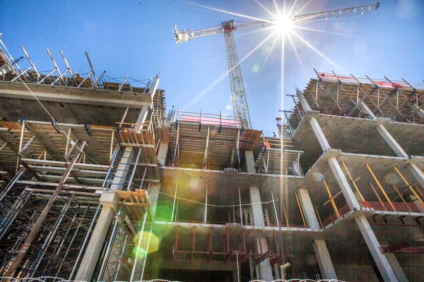 Almost 5 million square feet of office space is still under construction in North Texas.