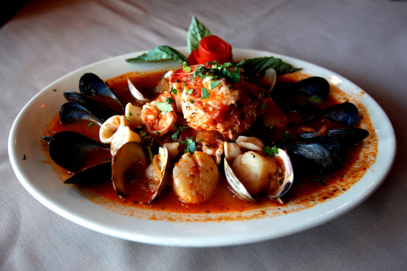 The Cioppino dish at Ruggeri's