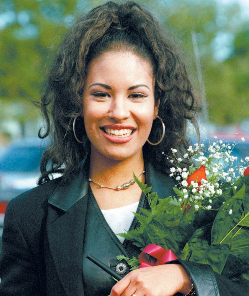 Selena during her visit to Cunningham Middle School in November, to introduce her new...