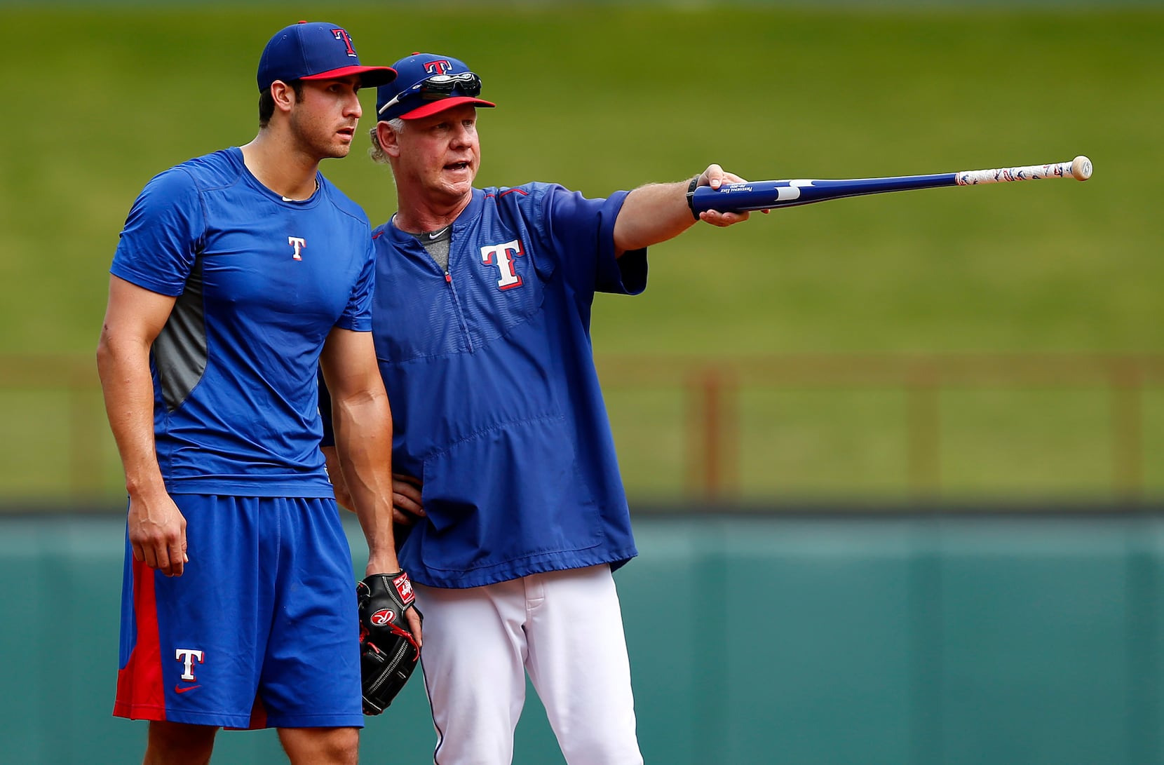 Steve Buechele, Joey Gallo share place in Texas Rangers history