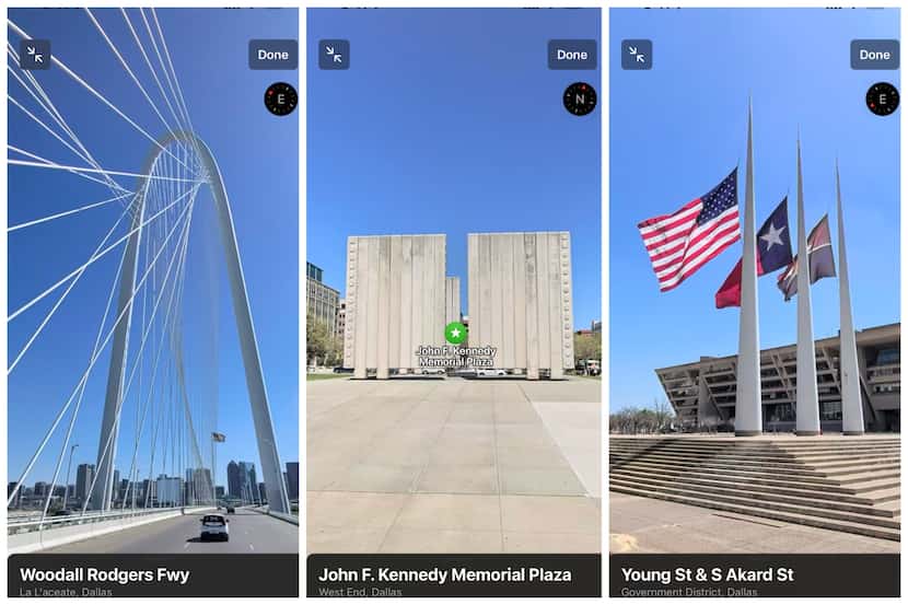 Apple Maps launched new updates in Dallas that include “Look Around,” a feature that gives...