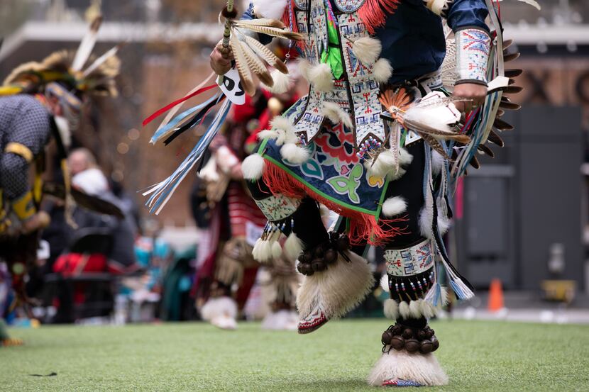 Dancing was a featured event at the 2nd Annual Native American Heritage Month Powwow.