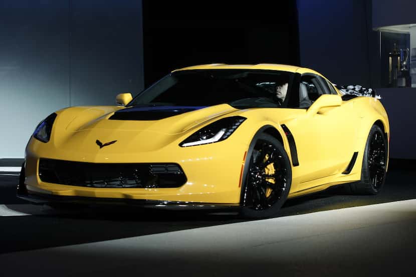DETROIT, MI - JANUARY 13: The new Chevrolet Corvette Z0-6 is revealed at the press preview...