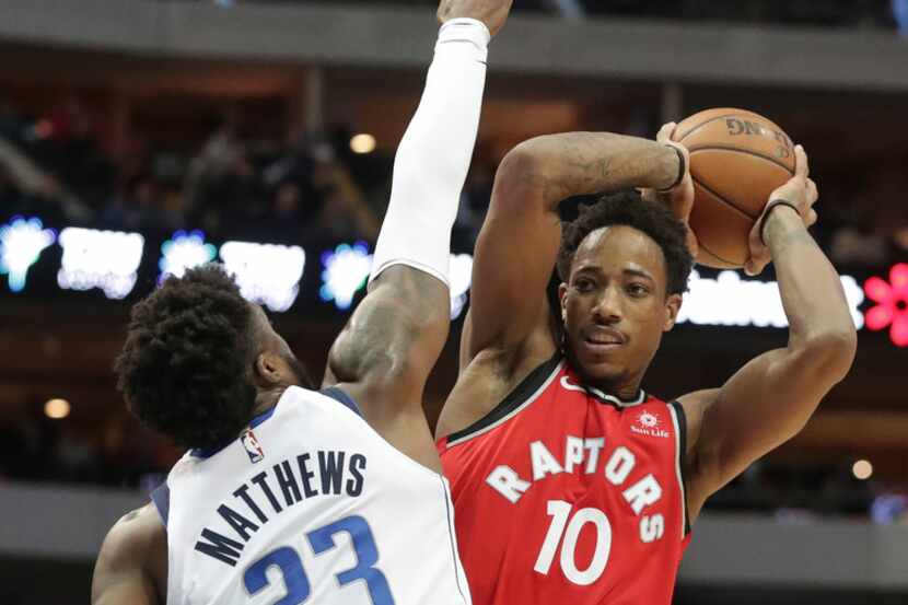 Defense like this from Wesley Matthews on Toronto's DeMar DeRozan is exactly what the...