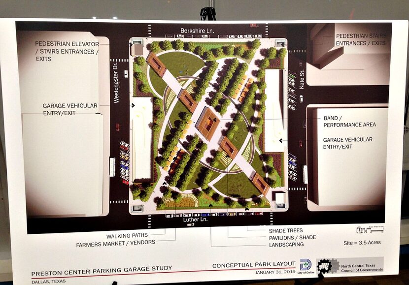 This is what the city and COG are proposing to build where the Preston Center parking garage...