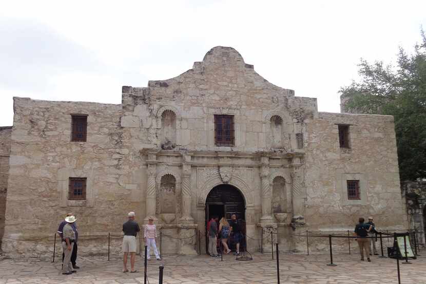 The Alamo in downtown San Antonio.