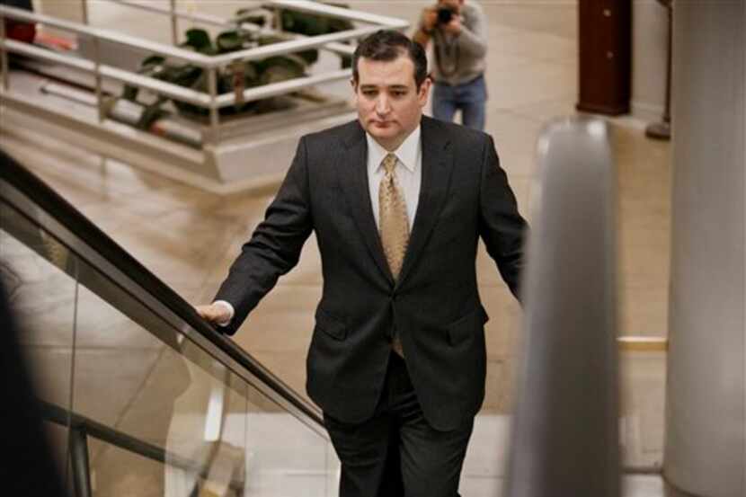  Sen. Ted Cruz came back to Washington on Thursday to speak out against attorney general...