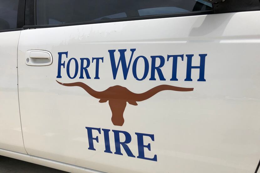 A Fort Worth fire vehicle pictured in this file photo.