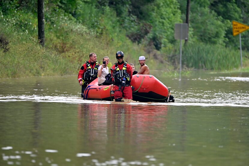 Inundaciones en Jackson, Kentucky, el jueves 28 de julio de 2022.