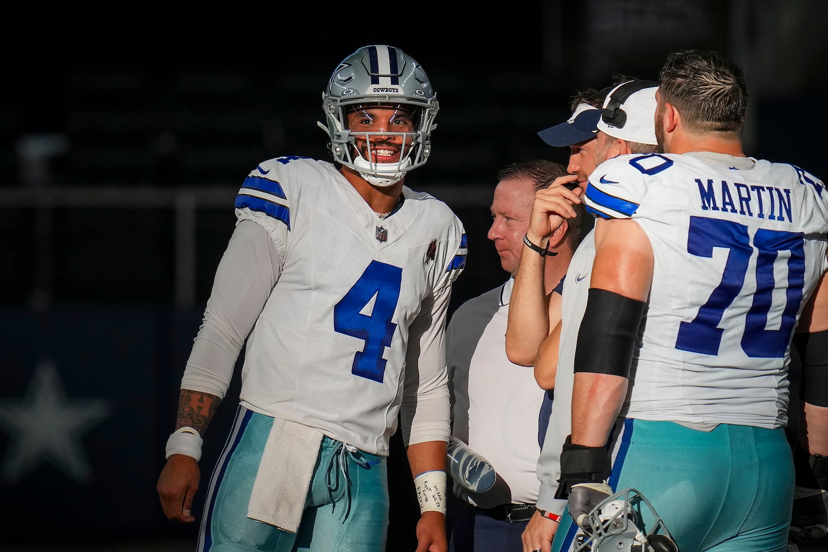 Dak Prescott, face of Cowboys' franchise, celebrates unique journey to 100  NFL starts