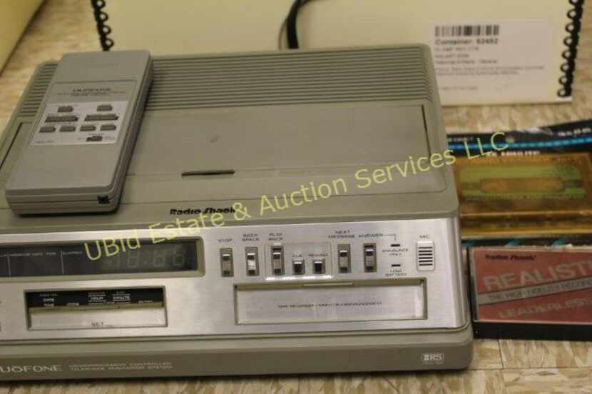 Only four bids had come in as of July 4 for a RadioShack Duofone Microprocessor, which looks...