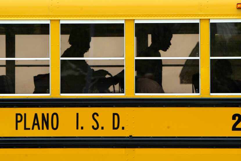 A Plano ISD school bus is pictured in this file photo. The school district has canceled...