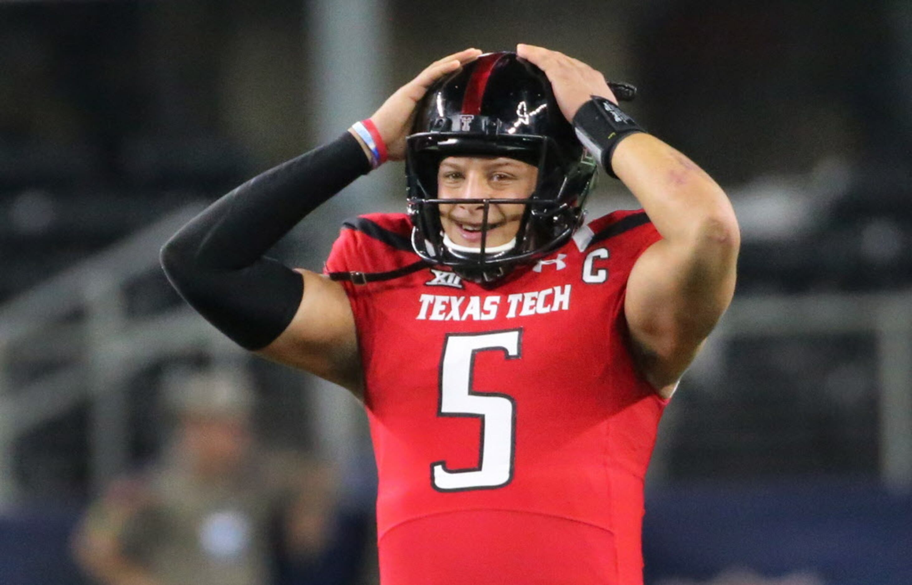 Patrick Mahomes Texas Tech Jersey black