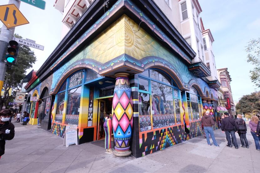 Sunny Powers owns the colourful Jammin' On Haight shop in Haight-Ashbury. She says it's...