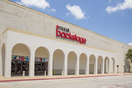 Macy’s Backstage in Town East Mall in Mesquite.
