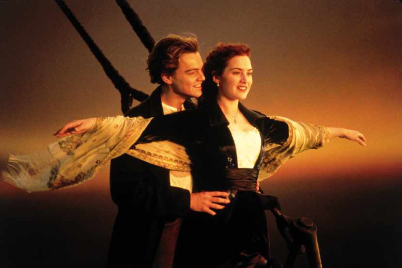 This image released by Paramount Home Entertainment shows Kate Winslet and Leonardo DiCaprio...