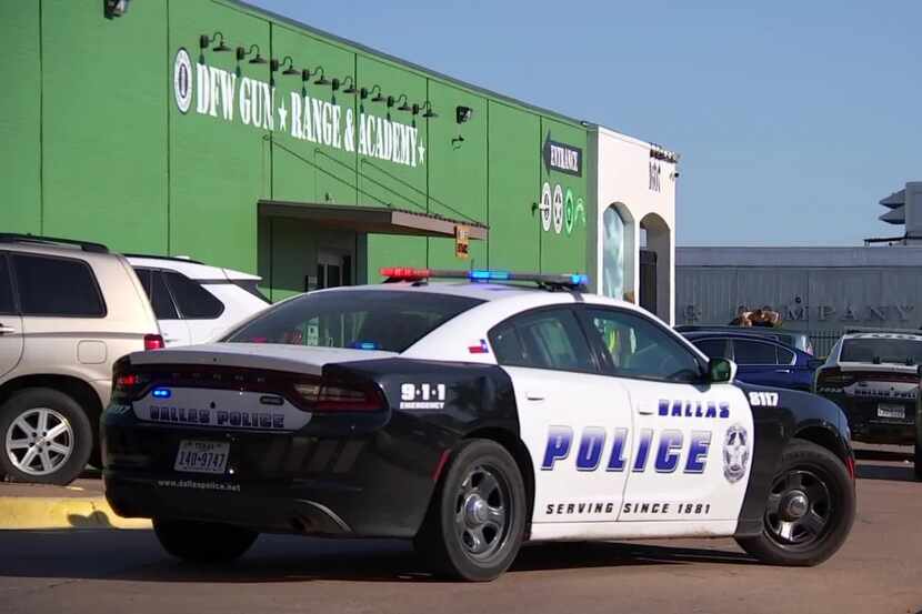 Dallas police responded to a shooting call at the DFW Gun Range and Academy in the 1600...