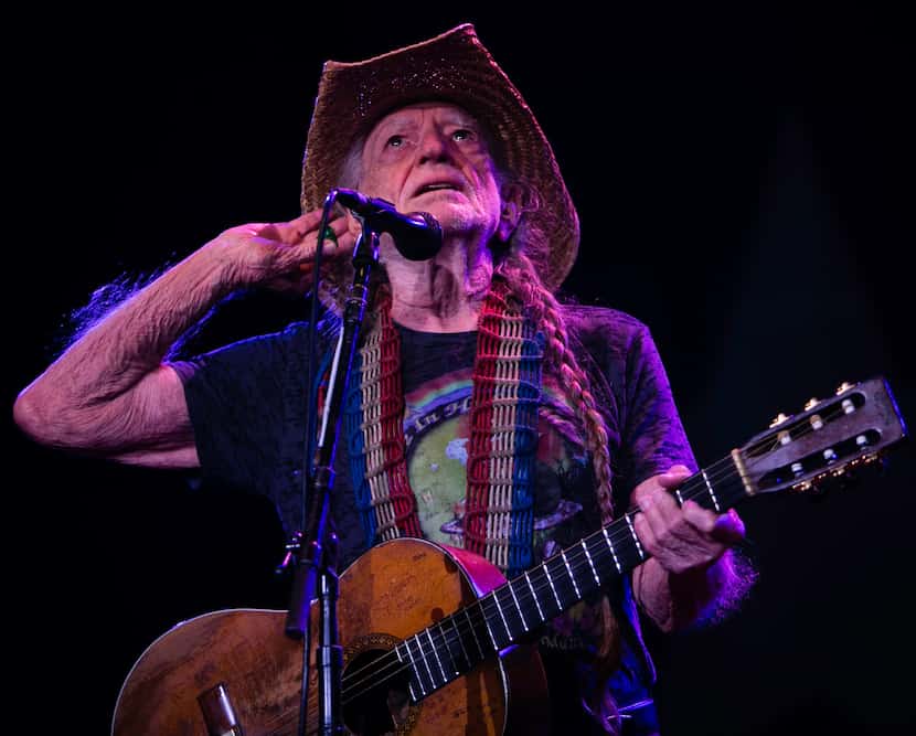 Willie Nelson performed during the Outlaw Music Festival at the Starplex Pavilion in Dallas...
