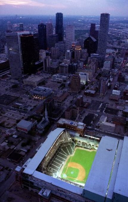 Minute Maid Park (then Enron Field) opened in Houston in March 2000 without many of the...