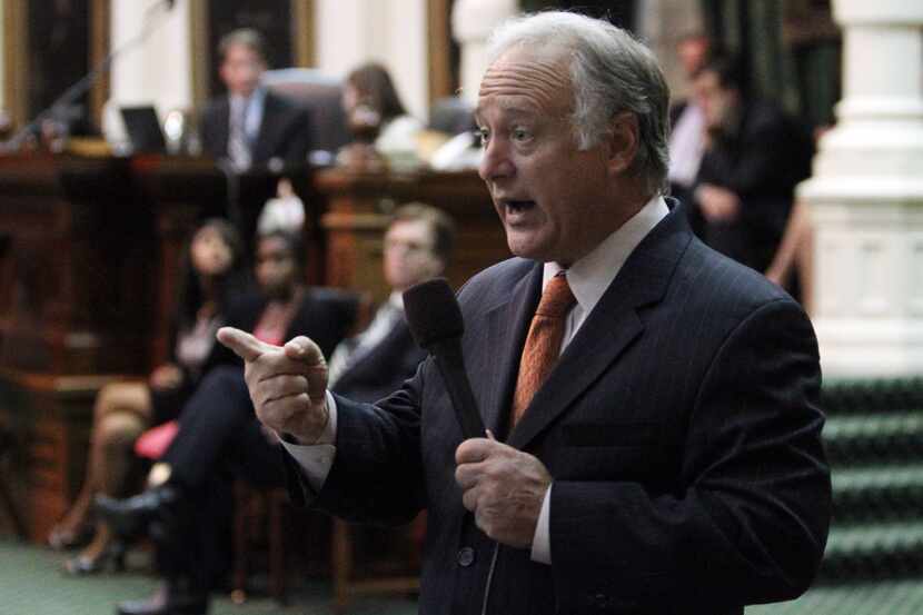  State Sen. Kirk Watson, an Austin Democrat pictured here in 2013, was among the lawmakers...