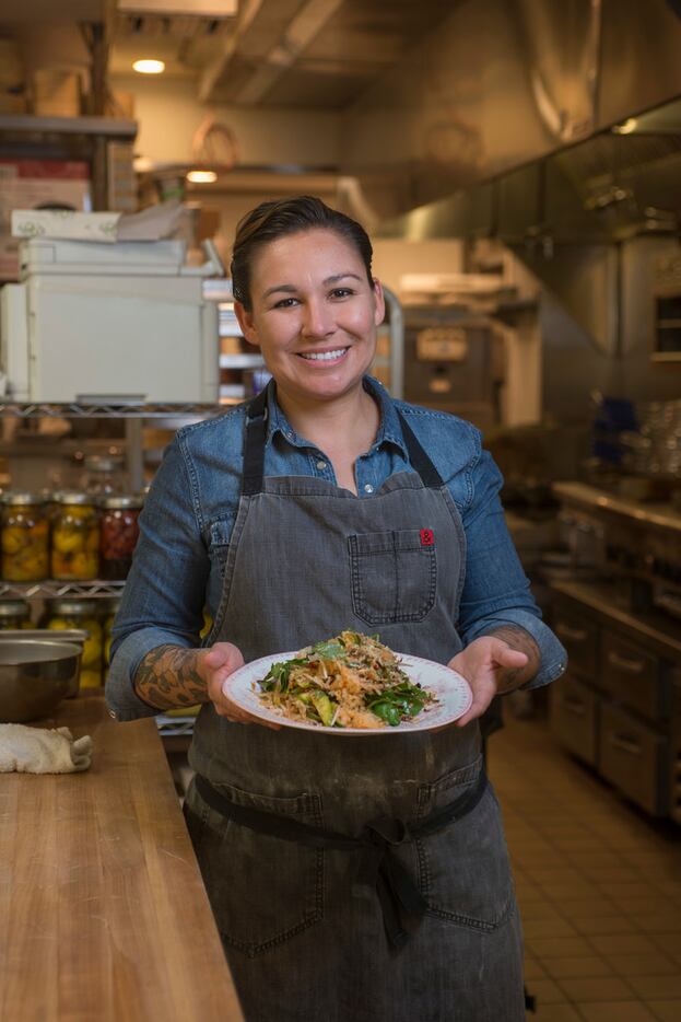 Kirstyn Brewer is the executive chef at Gung Ho restaurant on Greenville Avenue in Dallas.