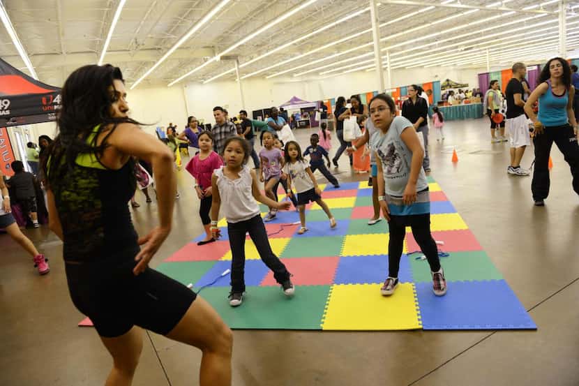 Isabel Rodriguez-Bahena  led a workout routine at a previous Get Kidz Fit Fest. This year’s...