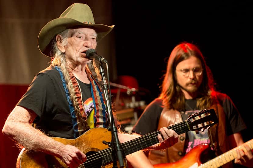 Country music legend Willie Nelson performs at Billy Bobâs Texas on November 12, 2016...