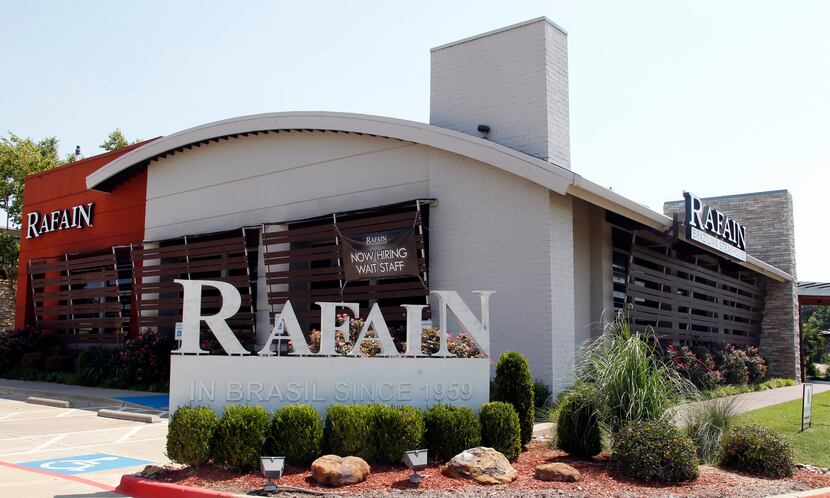 Burglars stole a safe containing about $5,000 on May 9 from Rafain Brazilian steakhouse in...