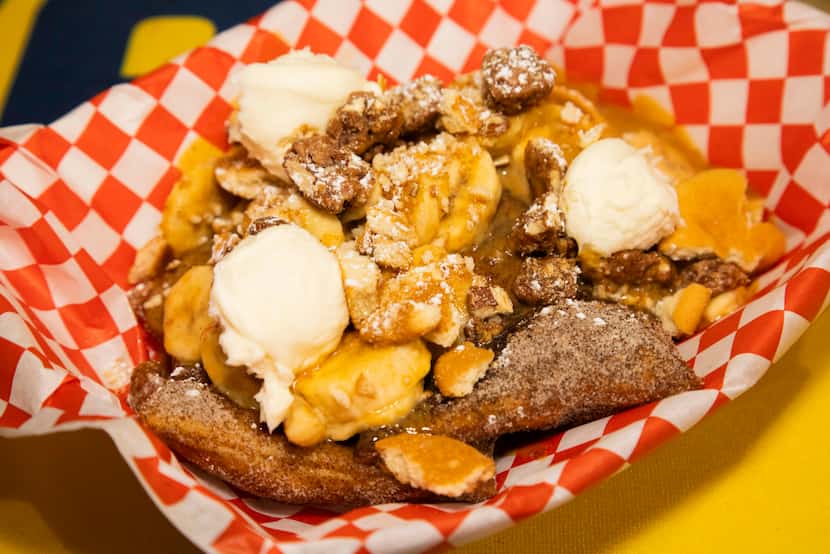 Bourbon Banana Caramel Sopapillas by Concessionaires Lauren and Cody Hays is one of the 10...