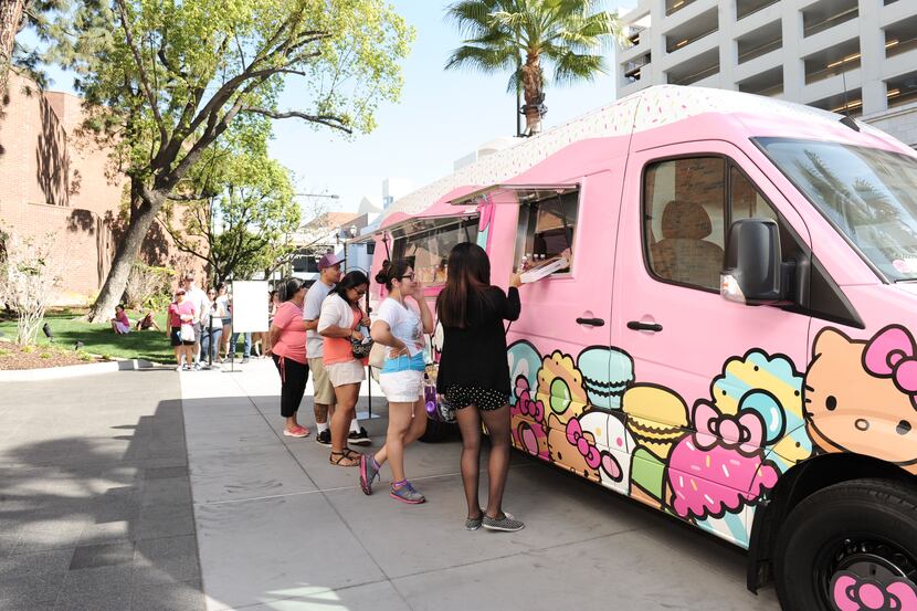 The Hello Kitty Cafe truck is stopping in Frisco on Aug. 1, 2020 and in Fort Worth on Aug....