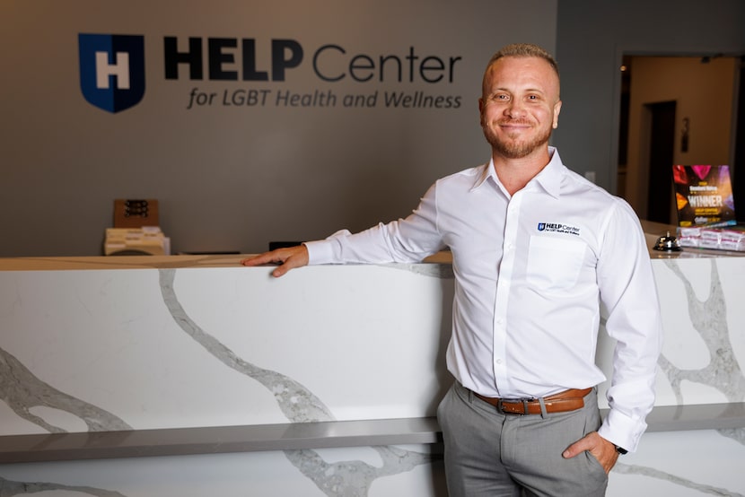 JP Cano, director de prevención en Help Center for LGBT Health & Wellness, en Fort Worth.