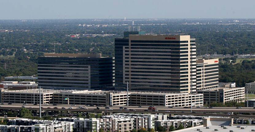 State Farm Insurance's new regional campus in Richardson started construction in April 2013.