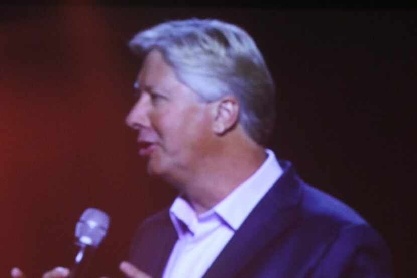 Gateway Church pastor Robert Morris, shown in a file photo, spoke from the pulpit last...
