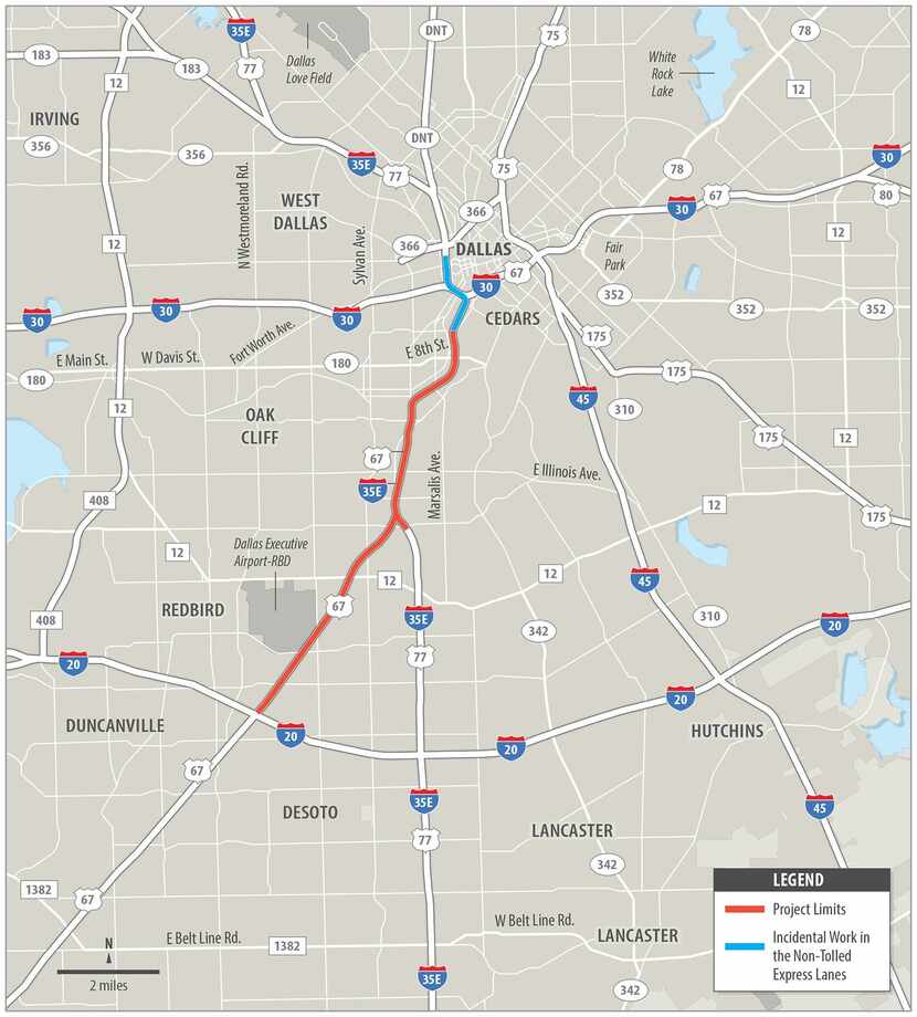 The $666 million Southern Gateway project broke ground last month. Completion is scheduled...