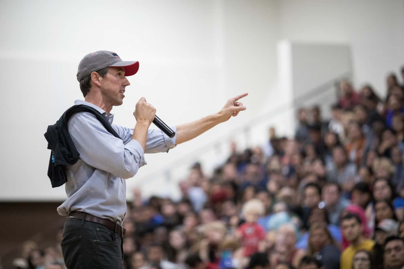 Senate candidate Rep. Beto O'Rourke says his vision for Texas' business community is...