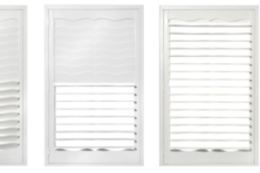 The innovative louvers of Texton's Mirage Shutters bend the light into unique patterns at a...