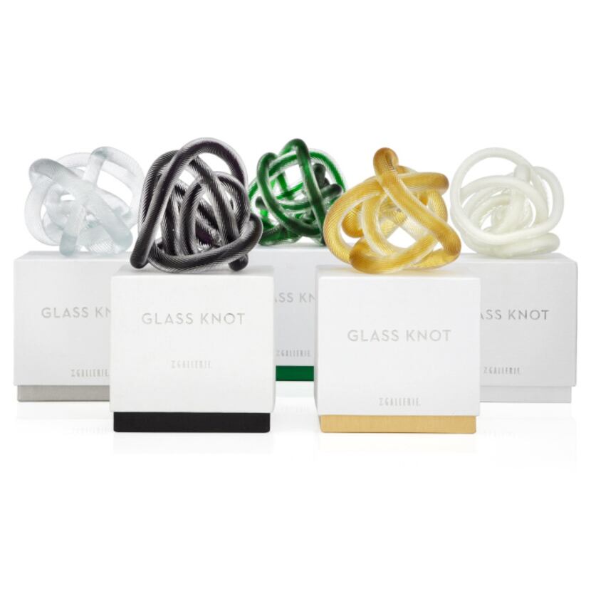 Twisted: A continuous rope of hand-wound glass is an expression of unending love. The...