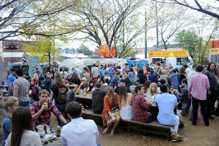 This is Truck Yard on a normal day. Just imagine the crowds brunch will bring.