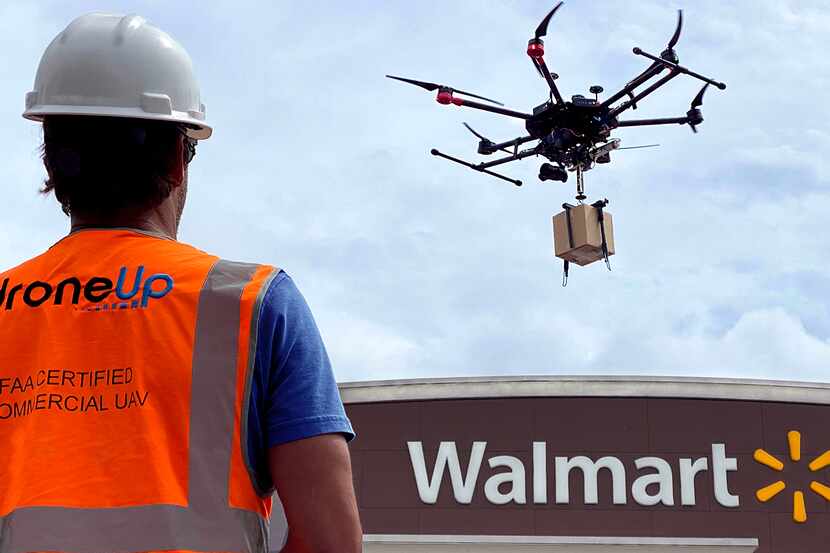Walmart and partner DroneUp plan to expand their drone-delivery hubs to 34 locations in six...
