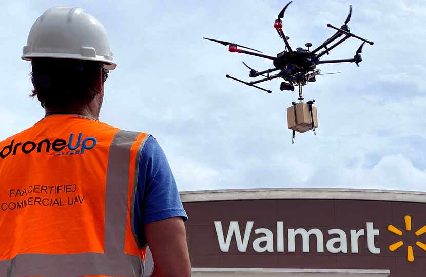 Walmart Inc. and partner DroneUp LLC plan to expand their drone-delivery hubs to 34...