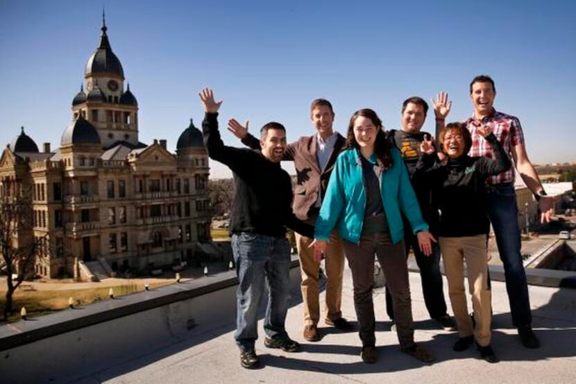 
From left: Mozilla software engineer Marshall Culpepper; City Council member Kevin Roden;...