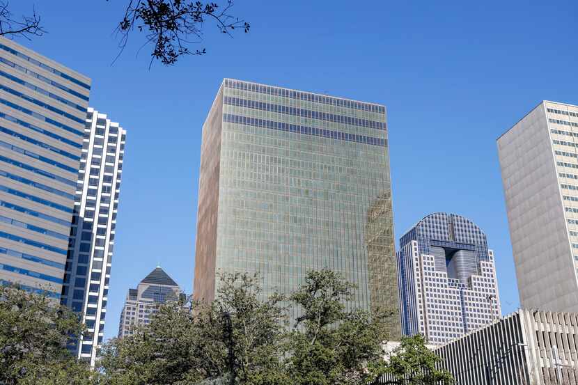 The upper floors of the landmark Bryan Tower in downtown Dallas will be converted to luxury...